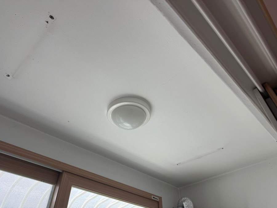 김포 장기동 베란다 올스텐 빨래건조대 교체 - 기존 건조대 철거 후 천장